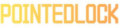 PointedLock text logo
